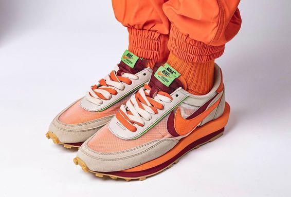 Nike Sacai x Clot X LDwaffle waffle US10.5 new, Men's Fashion ...