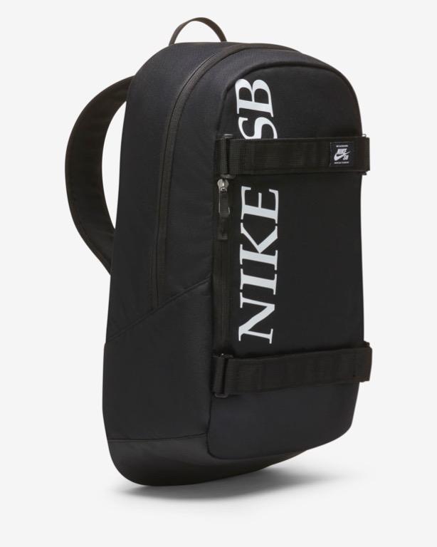 Nike SB Courthouse Graphic Skate Backpack (Black/Black/White), Men's