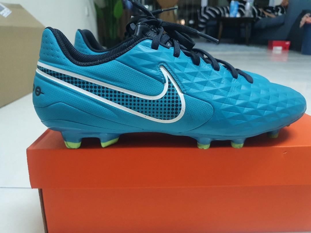Nike Tiempo Academy calf leather boot bola Men s Fashion