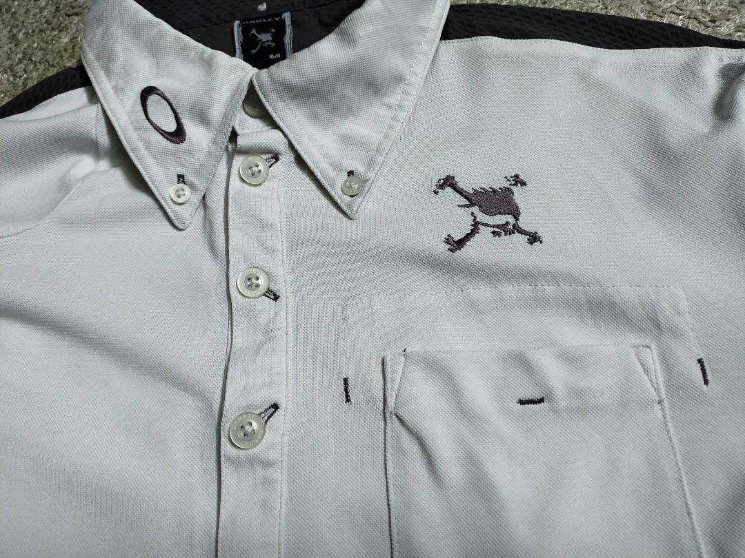 oakley skull polo shirt, Men's Fashion 