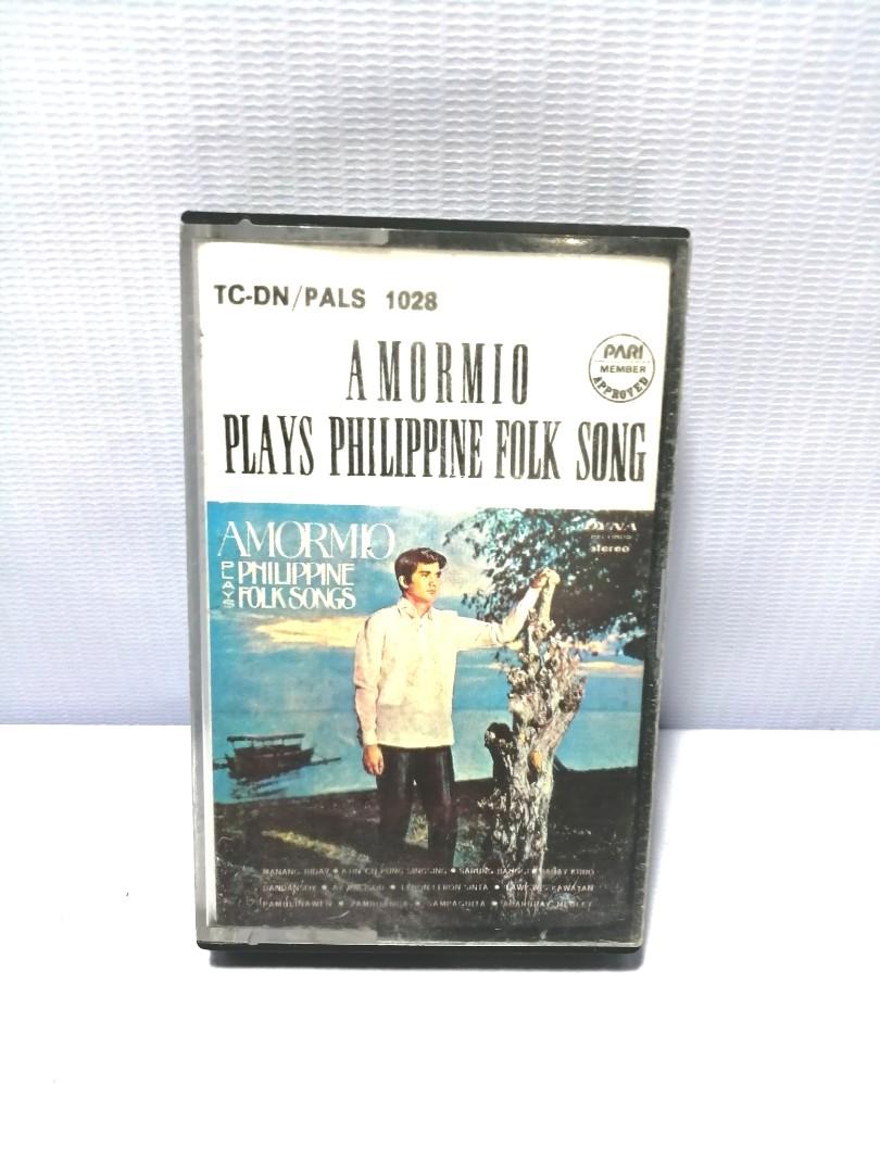 OPM Cassette Tape Album AMORMIO PLAYS PHILIPPINE FOLK SONGS Tagalog