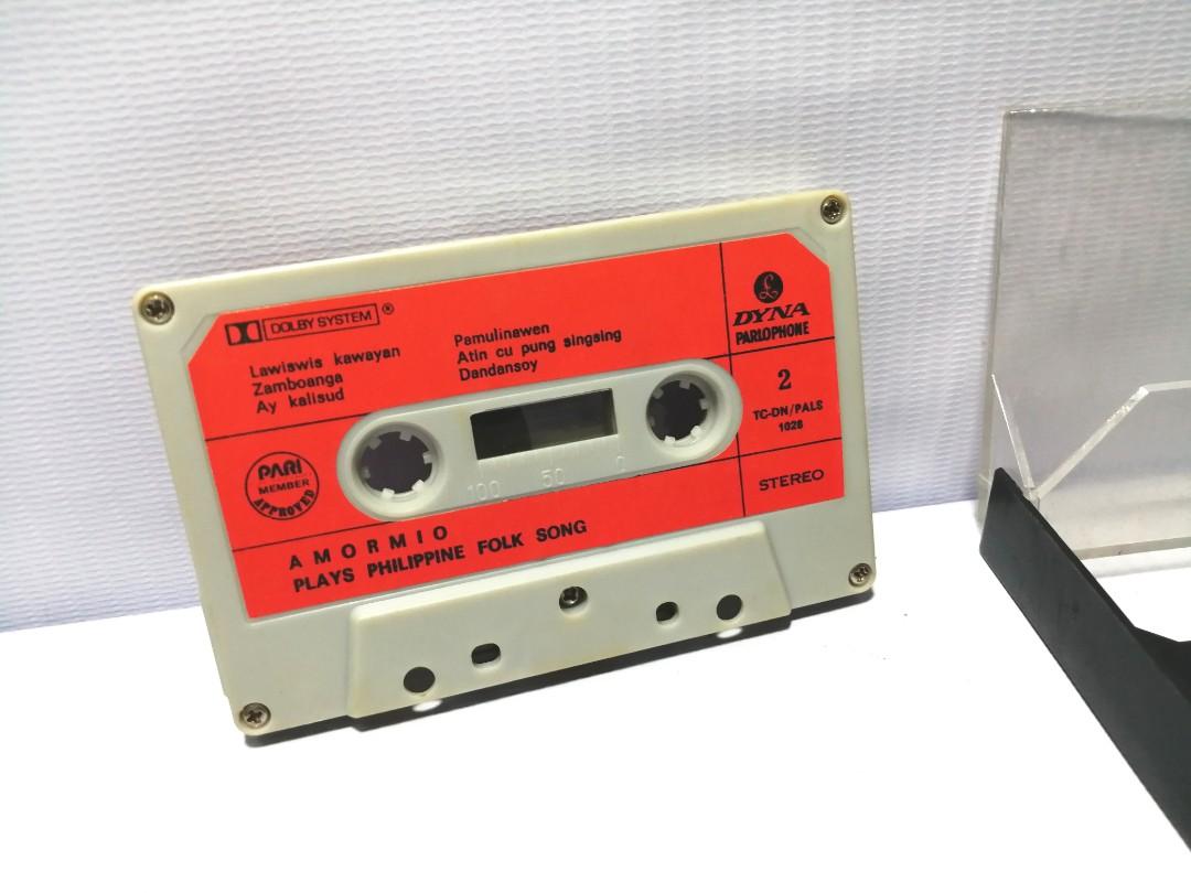 OPM Cassette Tape Album AMORMIO PLAYS PHILIPPINE FOLK SONGS Tagalog