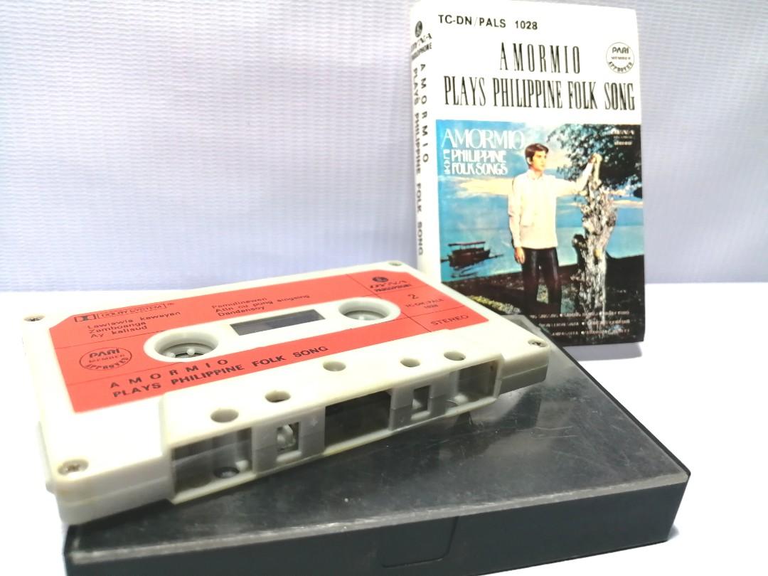OPM Cassette Tape Album AMORMIO PLAYS PHILIPPINE FOLK SONGS Tagalog