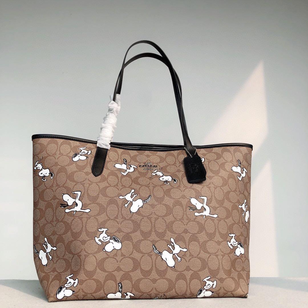 Original Coach Women Snoopy Totes 6010 Women S Fashion Bags Wallets On Carousell