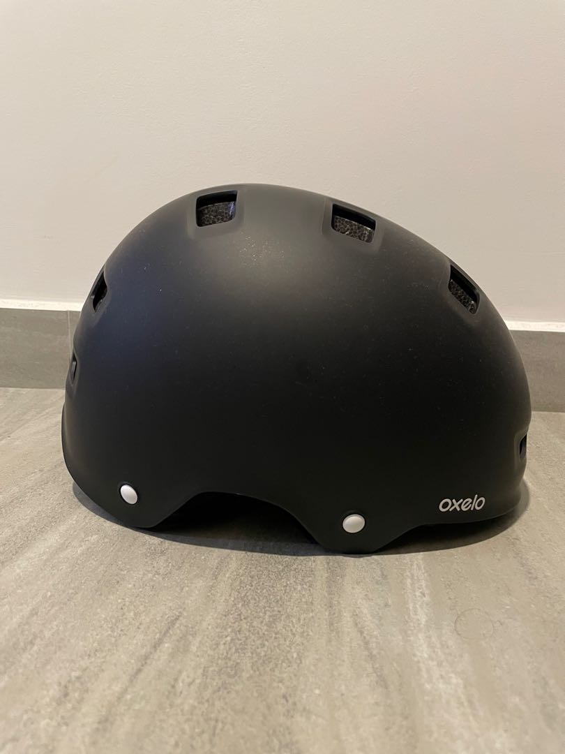 Oxelo Helmet, Sports Equipment, Bicycles & Parts, Parts & Accessories ...