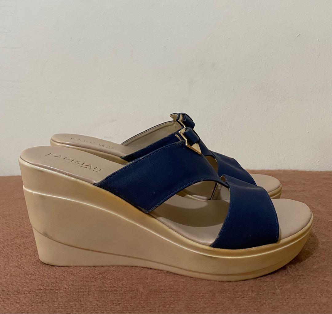 Parisian wedge sandals discount