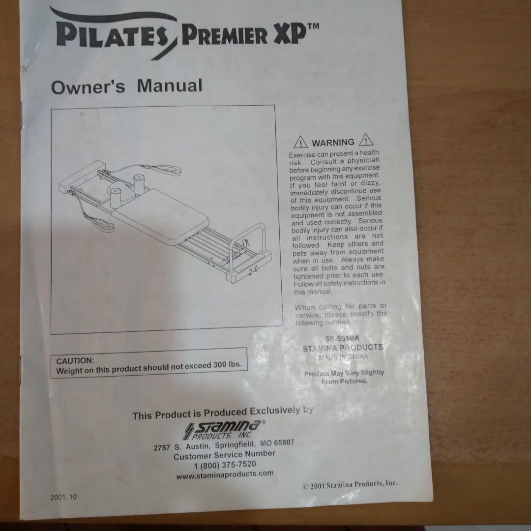 Pilates premier xp reformer, Sports Equipment, Exercise & Fitness