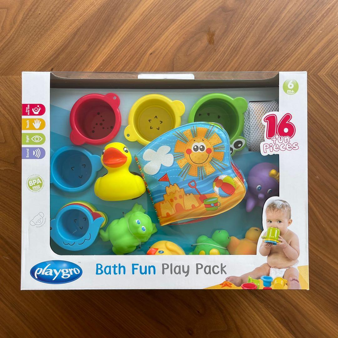 Playgro Bath Fun Gift Pack Babies Kids Bathing Changing