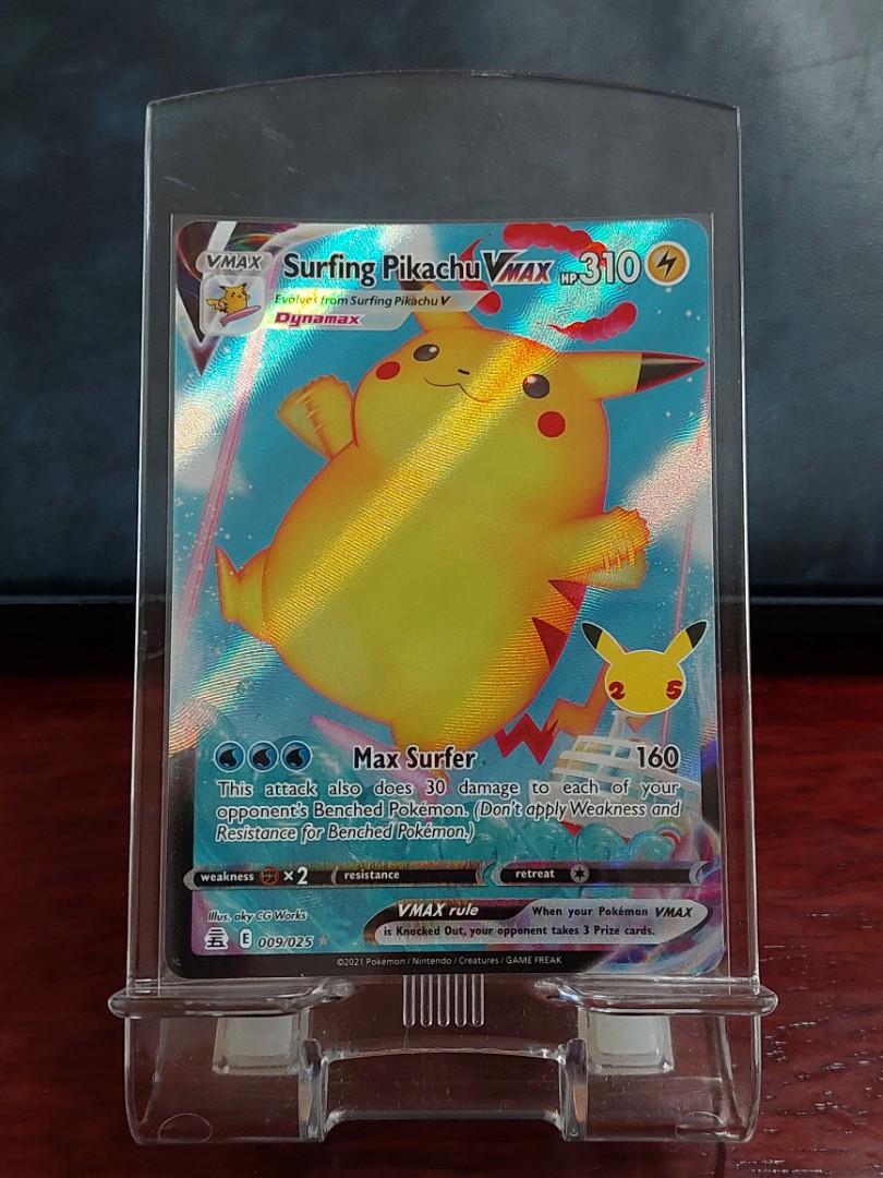  Surfing Pikachu VMAX - 009/025 - Ultra Rare : Toys & Games