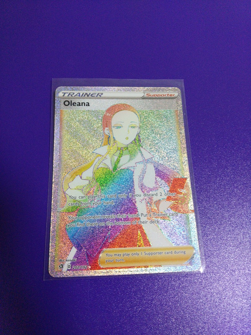 oleana pokemon card value