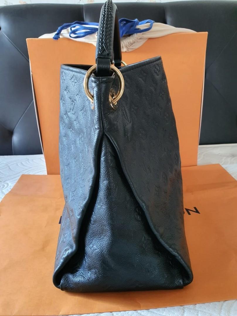 URGENT SALE!!! Authentic LV Artsy MM Black Empreinte, Luxury, Bags &  Wallets on Carousell