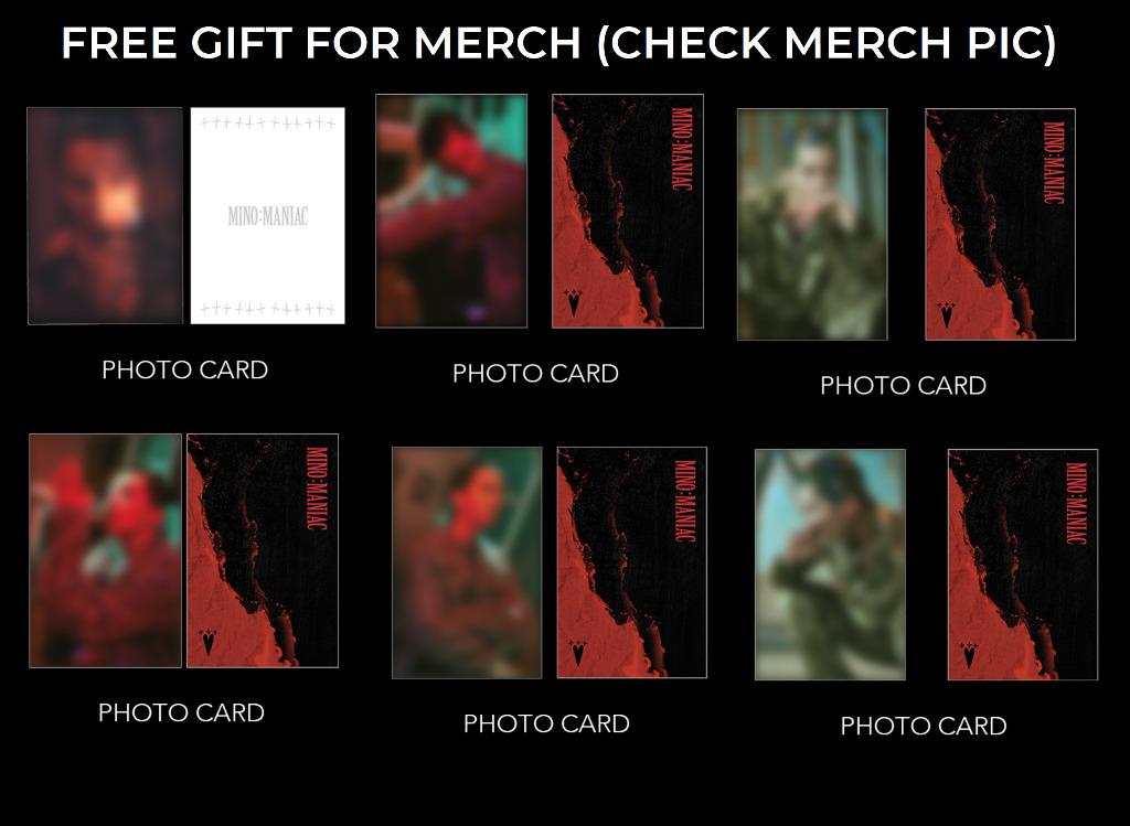 🇲🇾[PREORDER GO] MINO (MANIAC) & YOON (PASSAGE) OFFICIAL MERCH