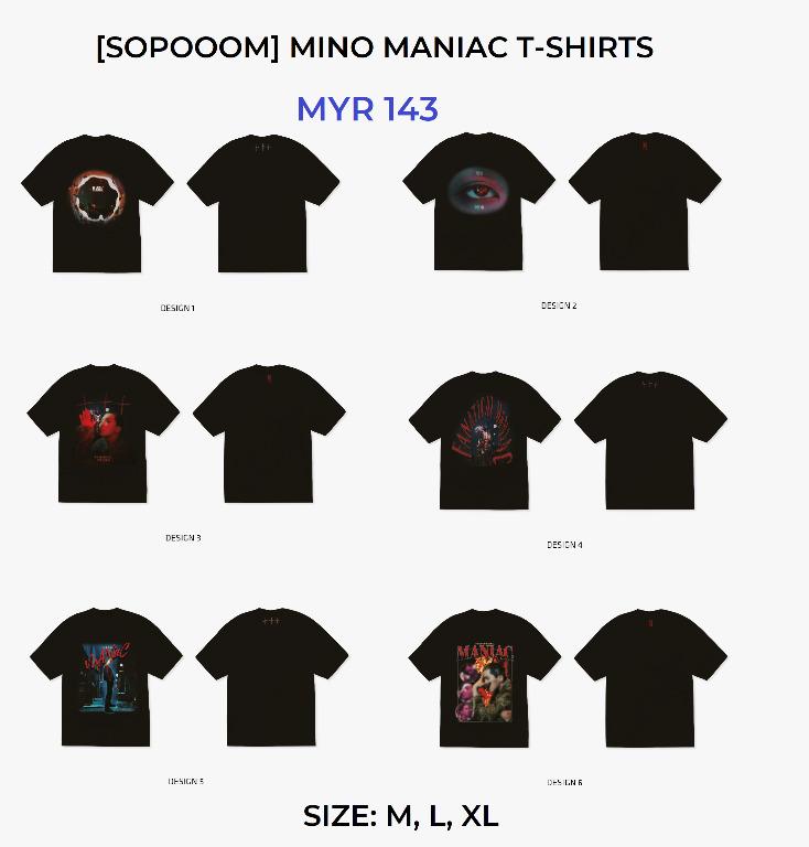 🇲🇾[PREORDER GO] MINO (MANIAC) & YOON (PASSAGE) OFFICIAL MERCH