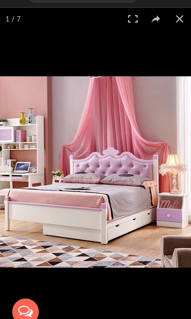 princess double bed frame