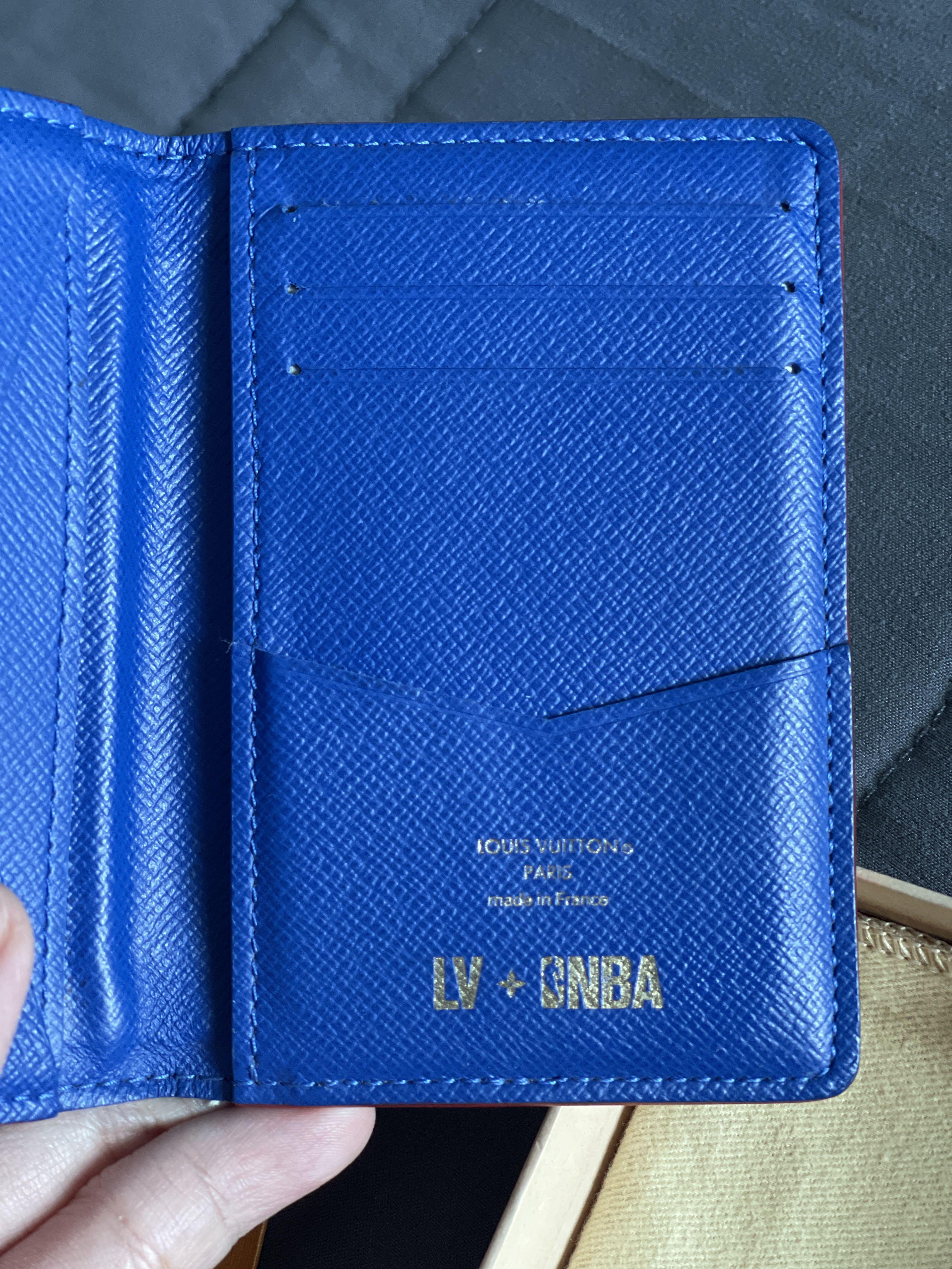LV x NBA Pocket Organizer, Men's Fashion, Watches & Accessories, Wallets &  Card Holders on Carousell