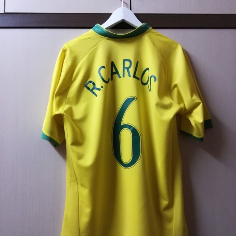 Roberto carlos brazil jersey best sale