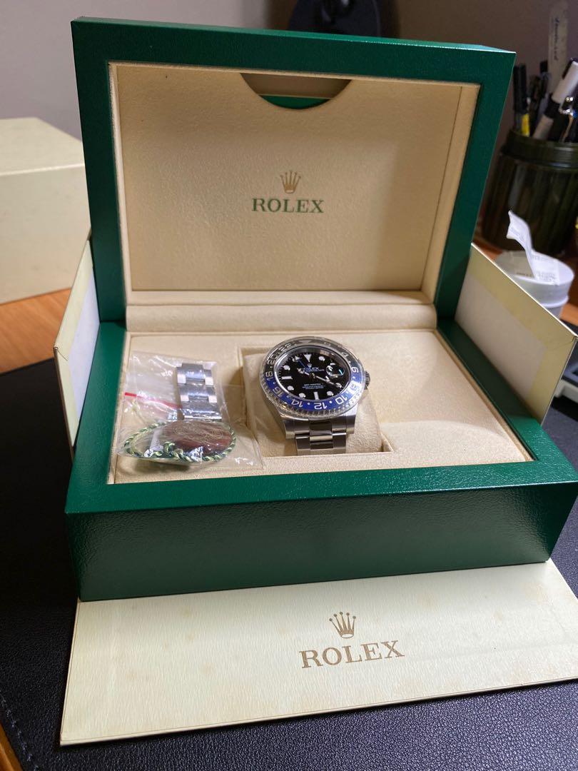 SOLD Rolex Batman 11670 blnr