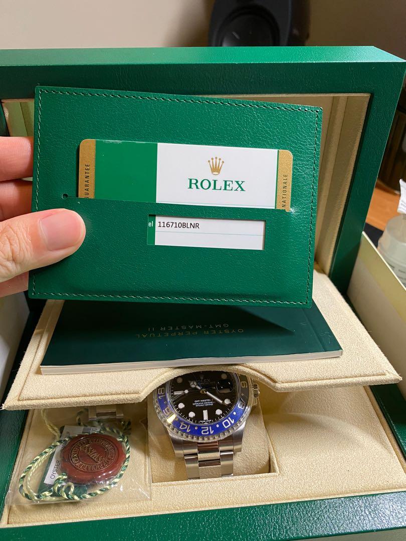 Rolex Batman 11670 blnr, Luxury, Watches on Carousell