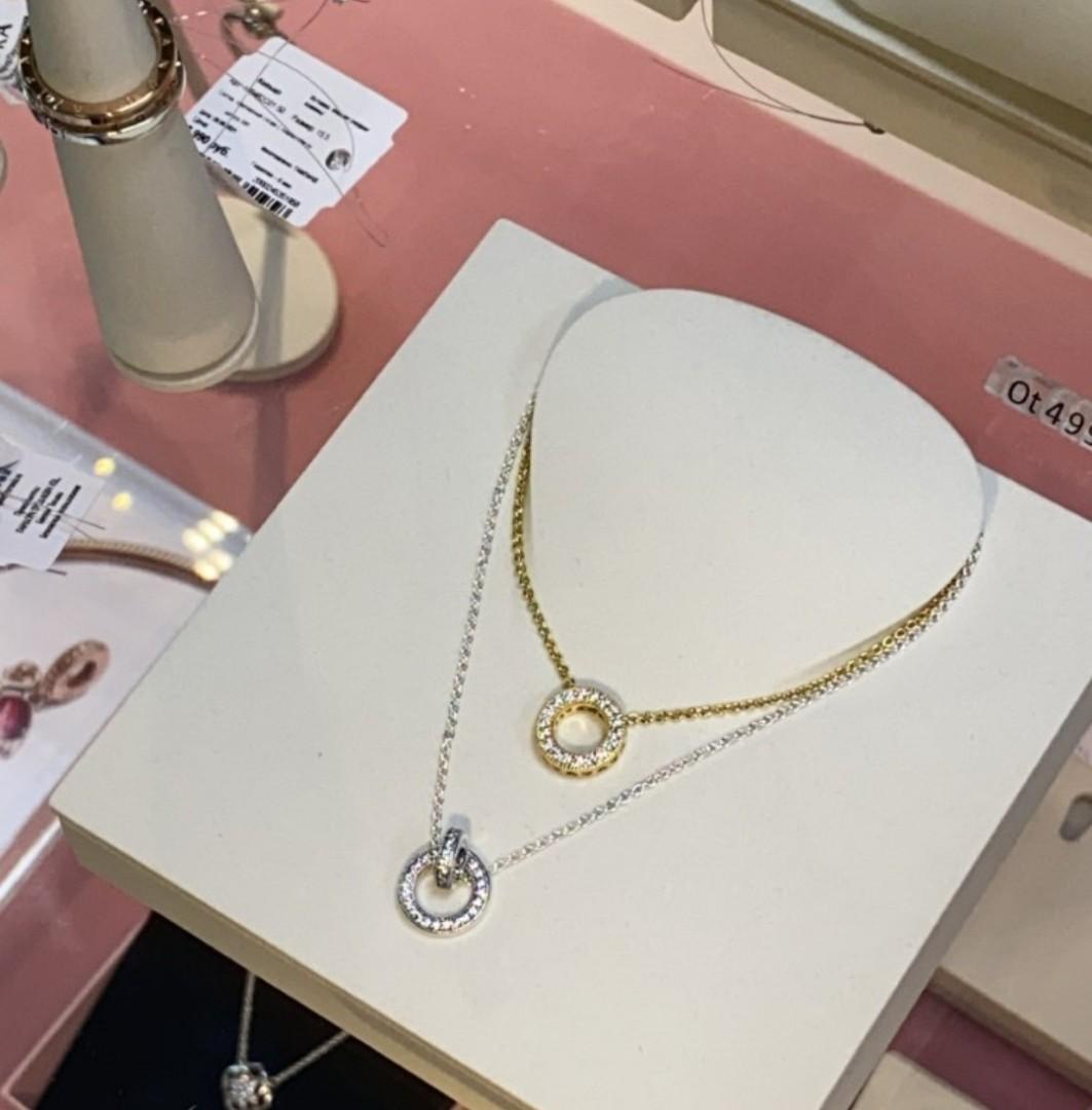 AUTHENTIC PANDORA GOLD SHINE PLATED 