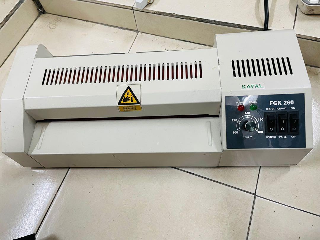 *SECOND HAND* FGK260 Laminating Machine ( A4 ), TV & Home Appliances ...