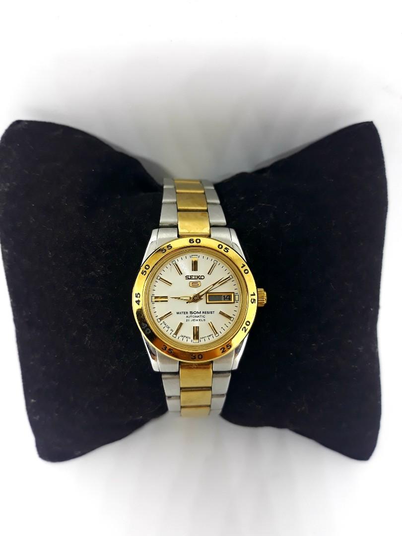 Seiko 5 ladies automatic watch, Women's Fashion, Watches & Accessories,  Watches on Carousell