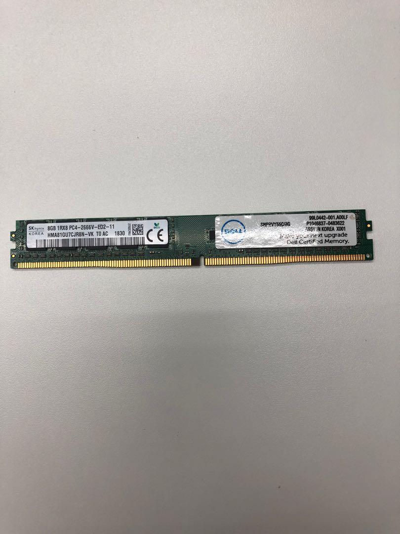 Server ECC RAM (Category: Desktops) located in Kuala Lumpur. Submitted by demello (Listing ID 1126261732, Image 2). Description: ECC RDIMM Original Dell 16GB DDR4 RDIMM 2666MHz.