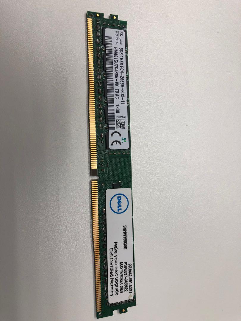 Server ECC RAM (Category: Desktops) located in Kuala Lumpur. Submitted by demello (Listing ID 1126261732, Image 1). Description: ECC RDIMM Original Dell 16GB DDR4 RDIMM 2666MHz.