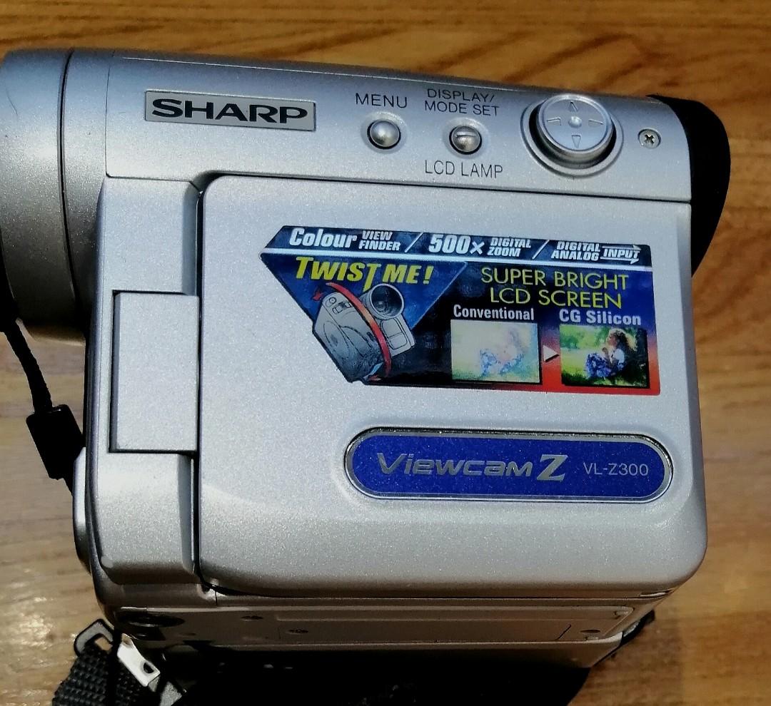 品相好的SHARP Viewcam Z VL-Z300迷你攝錄機，無電池無叉機，跟機只有 