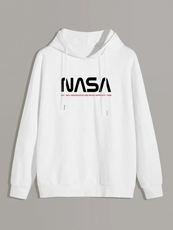 shein black and white hoodie