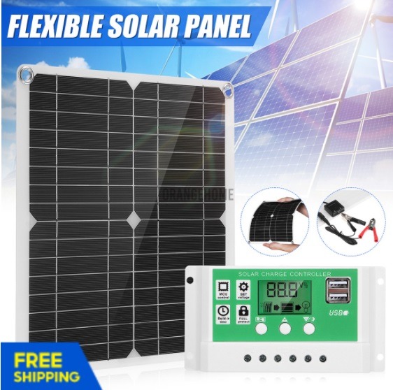 Solar DIY Kit Solar Panel Kit with Solar Controller, Mobile Phones