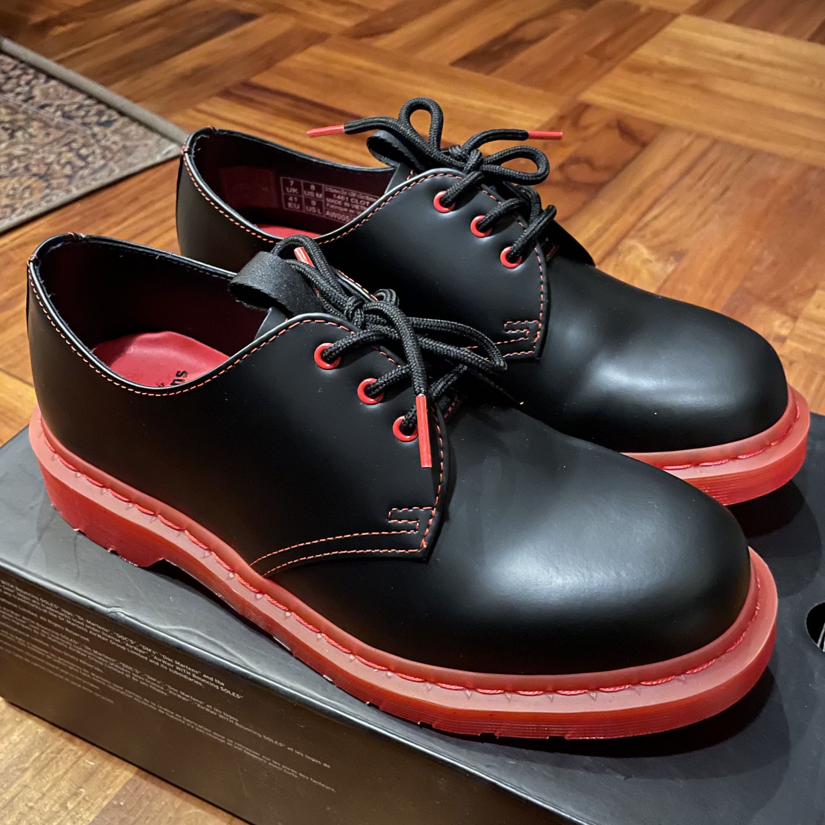 Dr. Martens x Clot 1461 lace-up leather shoe, 男裝, 鞋, 西裝鞋
