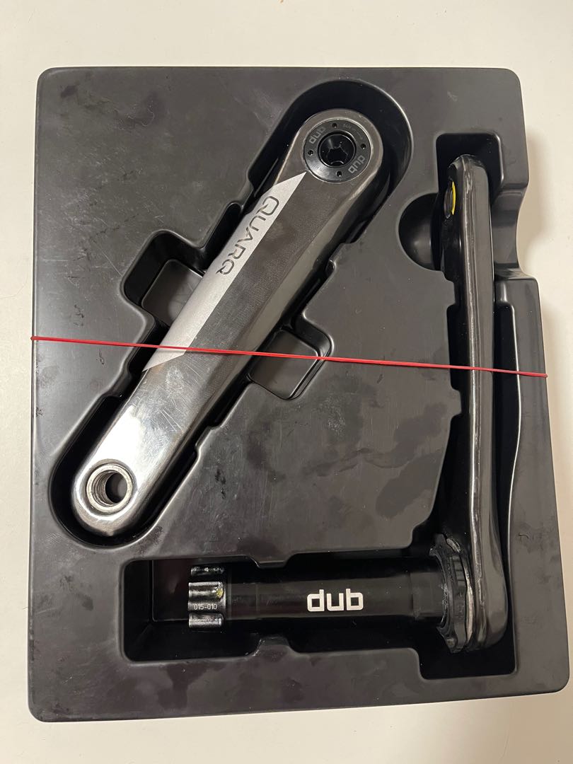 Pédalier SRAM Quarq S975 - 175 Mm - 53/39 - 130 BCD - BB30 - Compteur Puissance