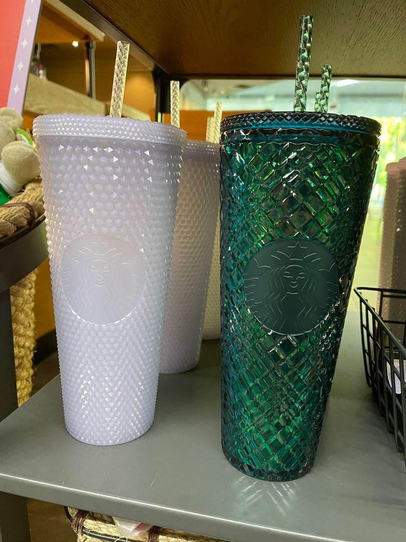 Starbucks Christmas Jewel Blue Icy Bling Cold Cup Furniture Home Living Kitchenware Tableware Water Bottles Tumblers On Carousell