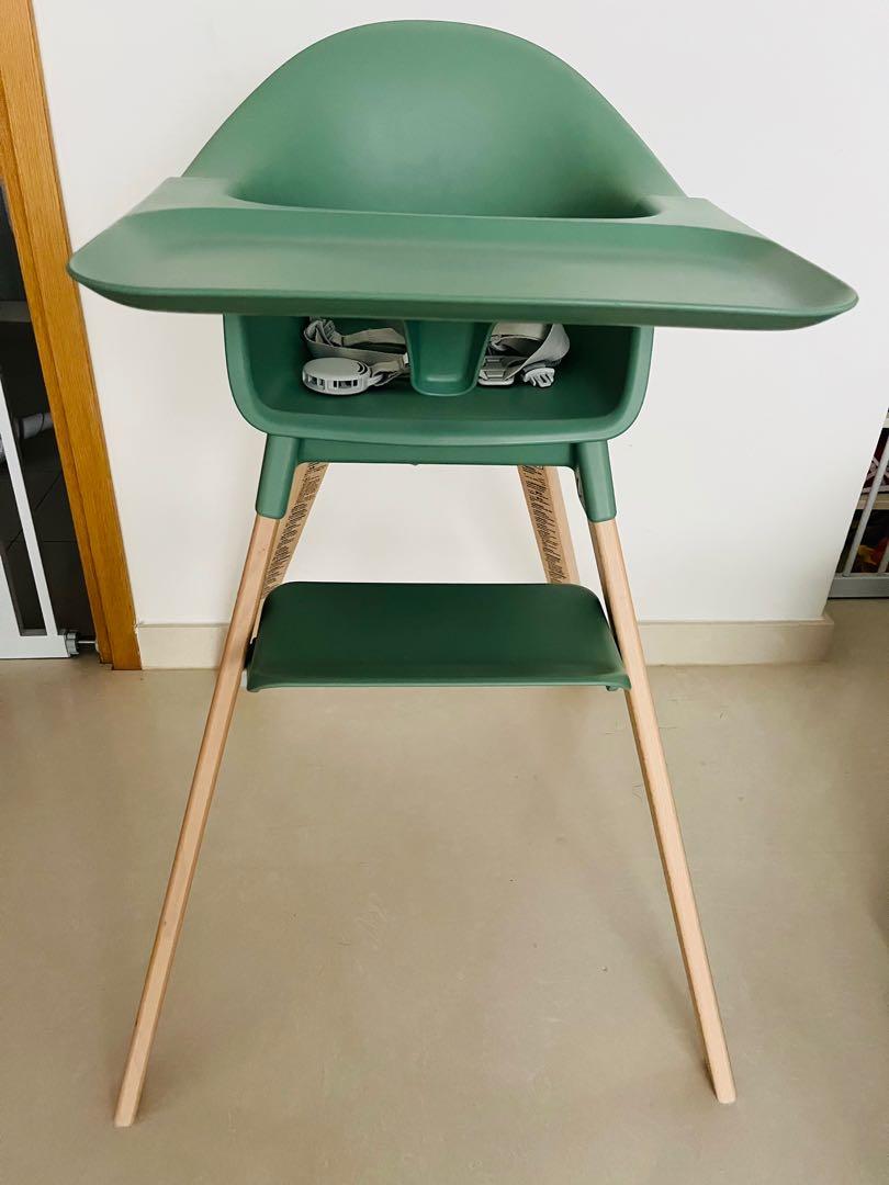 Stokke clikk online green highchair