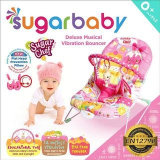 Sugar Baby Deluxe Musical Vibration Bouncer