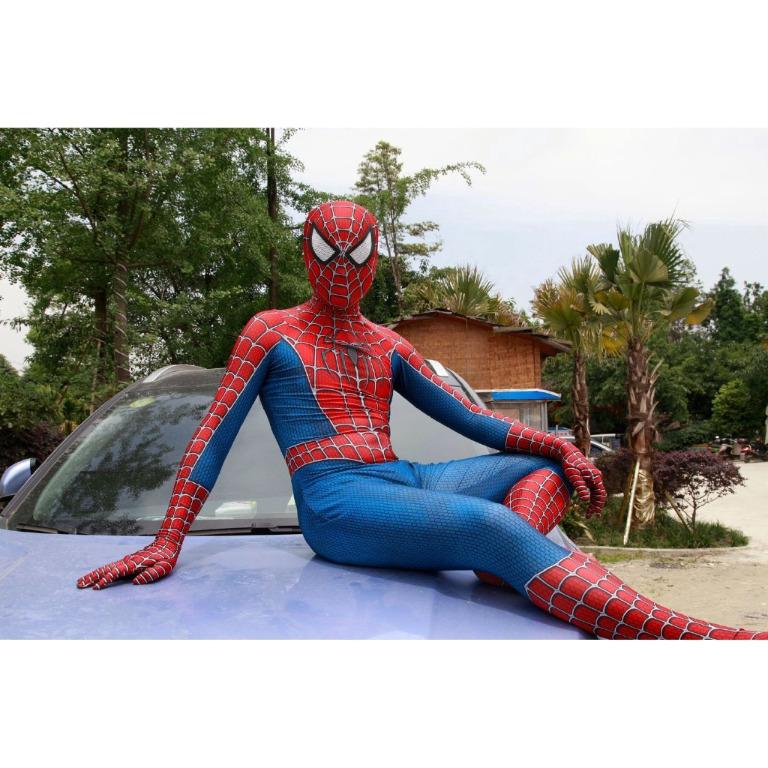 Super Hero Costumes Classic Spider Man Raimi Cosplay Costume 3d Printed