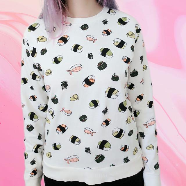 Sushi on sale sweatshirt h&m