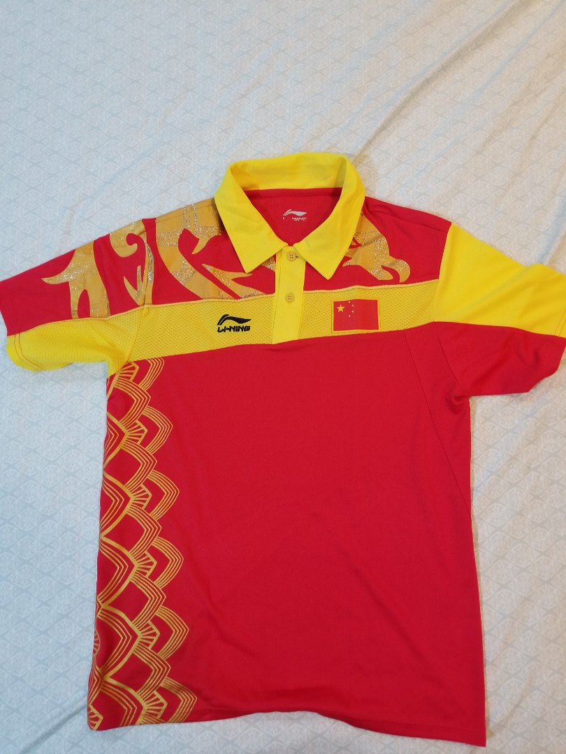 Table Tennis Jersey (Chinese National Team), Men's Fashion, Tops & Sets