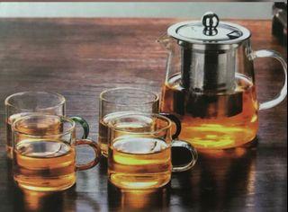 Teapot 5pcs glass set