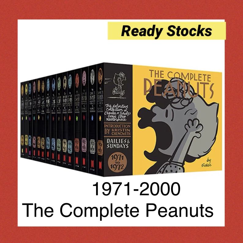The Complete Peanuts 1971-2000/15冊 The Complete Peanuts 1971-2000年 15冊