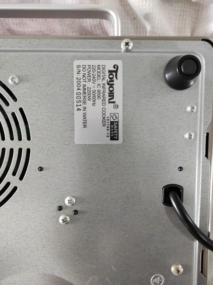 Toyomi Any Pot Electric Stove Like New, TV & Home Appliances, Kitchen