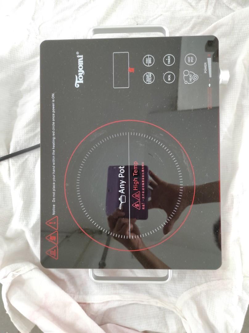 Toyomi Any Pot Electric Stove Like New, TV & Home Appliances, Kitchen