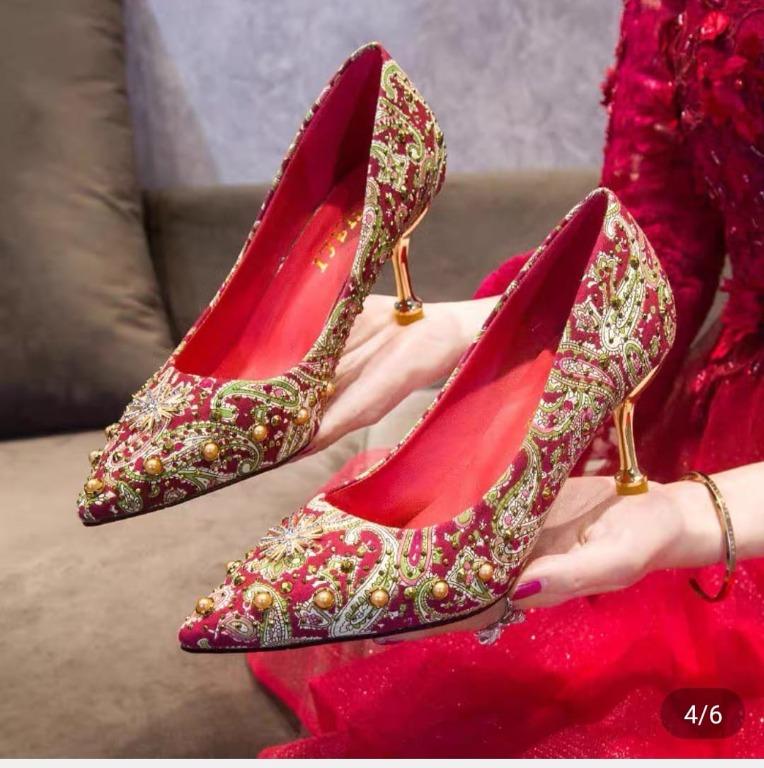 Red heels on sale 2025