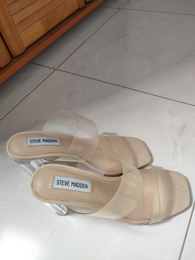 Steve Madden Transparent heels, Women's 