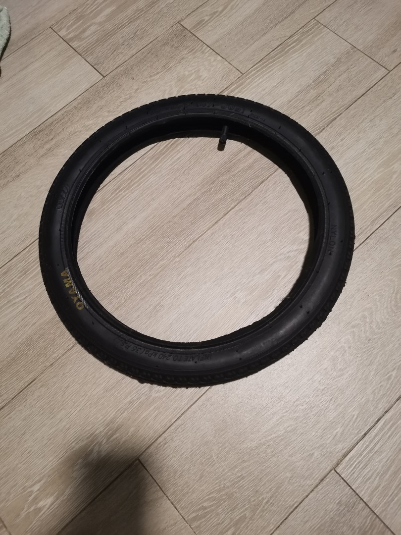 Tyre 16 x 1.75 with tube , 16" inch tire bicycle, Sports Equipment