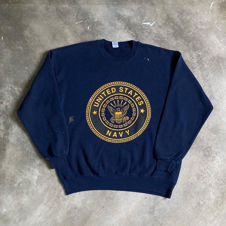 Us Navy vintage sweatshirt, Men's Fashion, Tops & Sets, Tshirts
