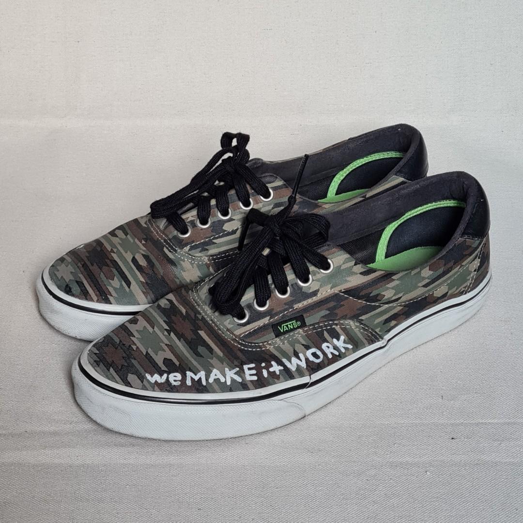 Vans Era 59 Native Camo SizeUS11 - Good Condition - Vans shoes skateboard  lifestyle sneakers, Men's Fashion, Footwear, Sneakers on Carousell