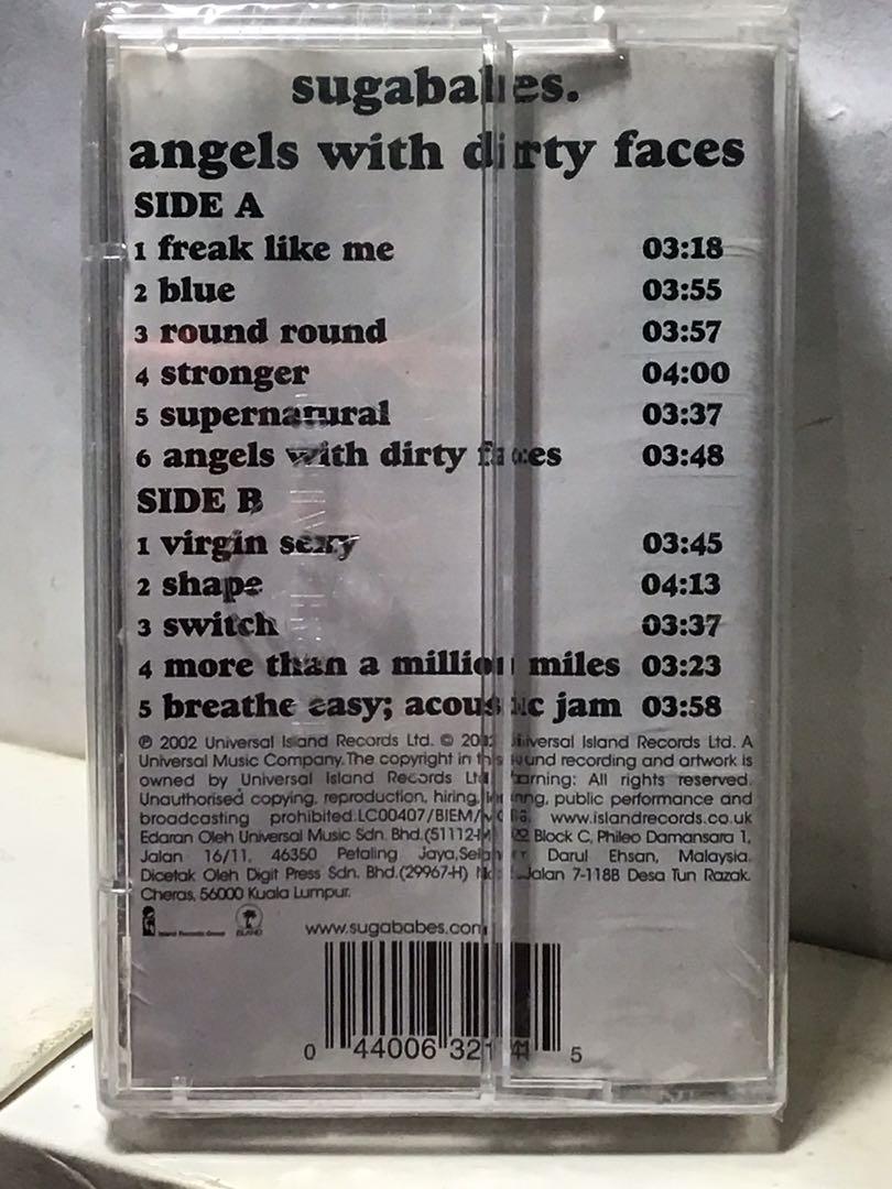 VINTAGE CASSETTE TAPE Sugarcubes Angels with Dirty Faces OOP KASET