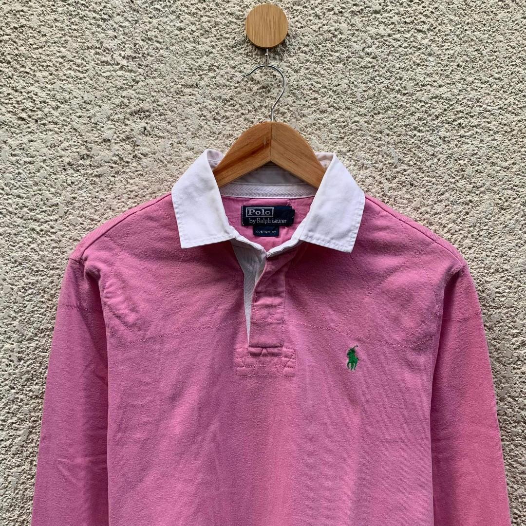 Vintage Ralph Lauren Rugby Polo Long-Sleeves, Men's Fashion, Tops & Sets,  Tshirts & Polo Shirts on Carousell