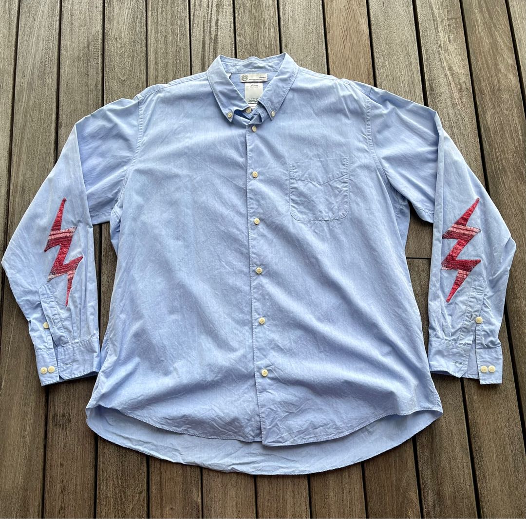 Visvim Lungta Lightning Shirt L/S, Men's Fashion, Tops & Sets